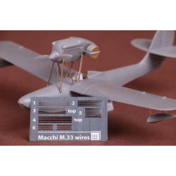 Sbs 72068 1/72 Macchi M 33 Rigging Wire Set For Sbs Model Kit Photo Etched Model