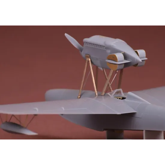 Sbs 72068 1/72 Macchi M 33 Rigging Wire Set For Sbs Model Kit Photo Etched Model