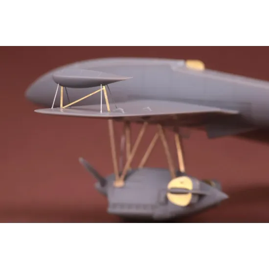 Sbs 72068 1/72 Macchi M 33 Rigging Wire Set For Sbs Model Kit Photo Etched Model