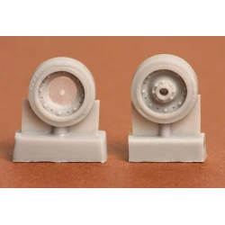 Sbs 35009 1/35 Zrinyi Assault Gun Roadwheels Set For Bronco Kit Resin Model