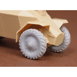 Sbs 35027 1/35 39m Csaba Wheelset Firestone For Hobbyboss Kit Resin Model