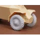 Sbs 35027 1/35 39m Csaba Wheelset Firestone For Hobbyboss Kit Resin Model