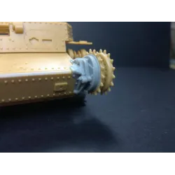 Sbs 35032 1/35 40m Turan Zrinyi Idler Cover For Bronco Kit Resin Model