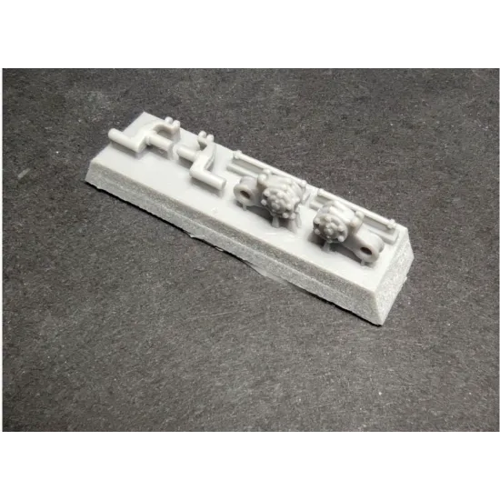 Sbs 35045 1/35 Sd Kfz 251 Adjustable Hinge Housing For Dragon Afv Resin Model