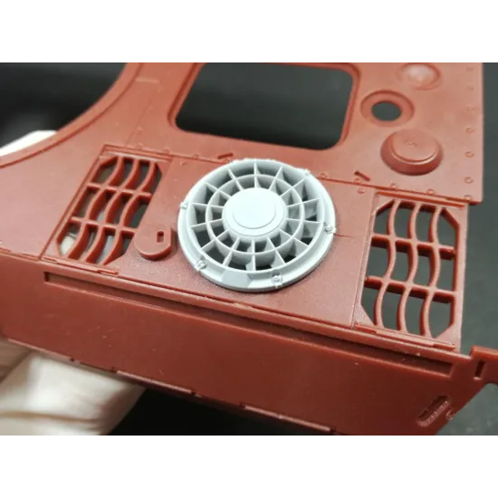 Sbs 3d004 1/35 Sd Kfz 171 Panther A Fan Cover Late Type For Meng Takom Dragon Kit 3d Printed Resin Model