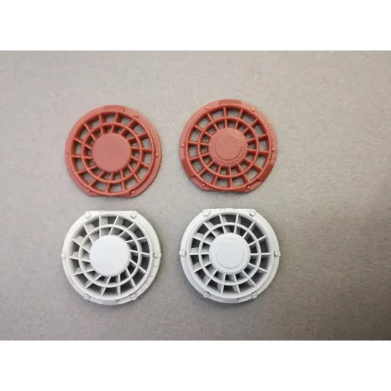 Sbs 3d005 1/35 Sd Kfz 171 Panther A Fan Cover Mixed For Meng Takom Dragon Kit 3d Printed Resin Model