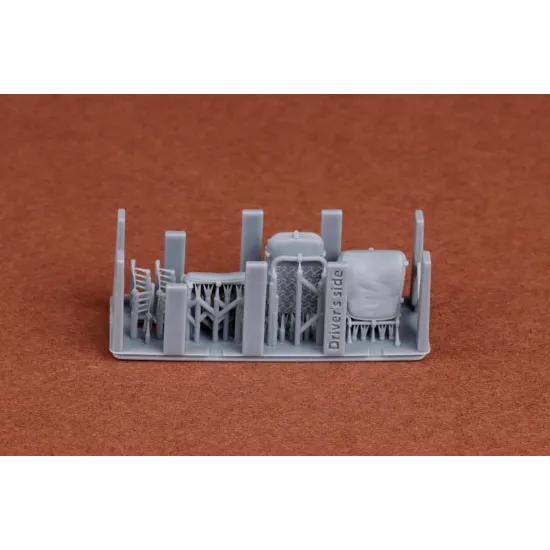 Sbs 3d025 1/35 Seats For German Afvs Sd Kfz 251 Sd Kfz 234 3d Printed Resin Model Kit