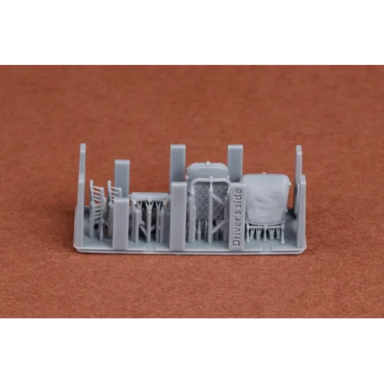 Sbs 3d026 1/35 Seats For Sd Kfz 250 For Dragon Das Werk 3d Printed Resin Model Kit