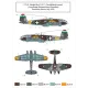 Sbs D72023 1/72 Heinkel He 111 P In Hungarian Service Decal For Aircraft