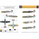 Sbs D72025 1/72 Messerschmitt Bf 109f In Hungarian Service Vol Ii Decal Model Kit