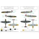 Sbs D72025 1/72 Messerschmitt Bf 109f In Hungarian Service Vol Ii Decal Model Kit
