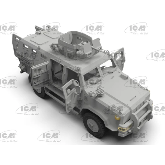 Icm 35014 1/35 Kozak 2 Ukrainian Armored Vehicle Mrap Class Plastic Model Kit