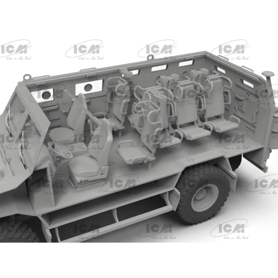 Icm 35014 1/35 Kozak 2 Ukrainian Armored Vehicle Mrap Class Plastic Model Kit