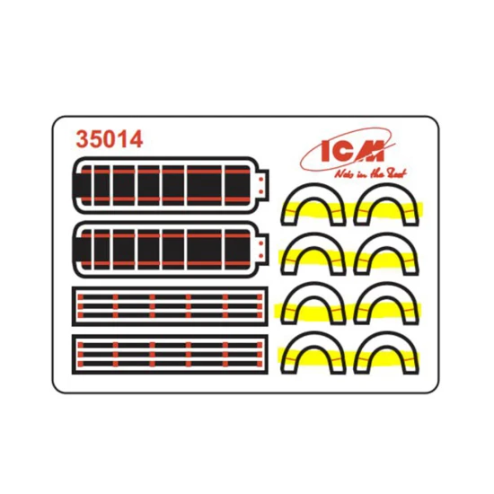 Icm 35014 1/35 Kozak 2 Ukrainian Armored Vehicle Mrap Class Plastic Model Kit