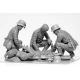 Icm 35620 1/35 German Military Medical Staff During The Other World War Plastic Figures Kit