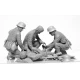 Icm 35620 1/35 German Military Medical Staff During The Other World War Plastic Figures Kit