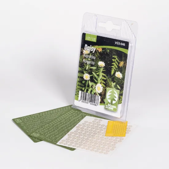 Model Scene Vg3-046 1/32-1/35 Daisy Diorama Upgrade Accessories Coloured Paper