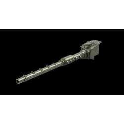 Panzer Art Gb35-144 1/35 M68 Gun Barrel For Idf Merkava 1and2 Mbt Accessories Kit