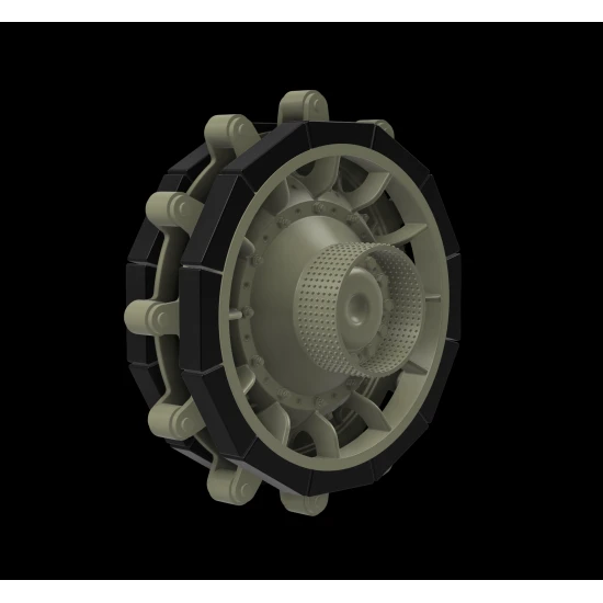 Panzer Art Re35-784 1/35 Sd.kfz 9 Famo Drive Wheels Late Accessories Kit