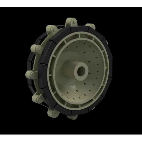 Panzer Art Re35-784 1/35 Sd.kfz 9 Famo Drive Wheels Late Accessories Kit