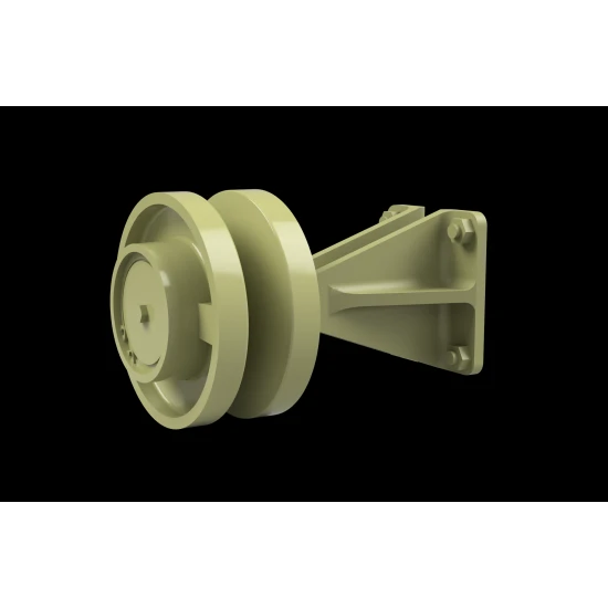 Panzer Art Re35-779 1/35 Welded Support With Return Rollers For Pz.kpfw Iv No3