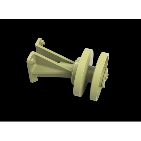 Panzer Art Re35-779 1/35 Welded Support With Return Rollers For Pz.kpfw Iv No3