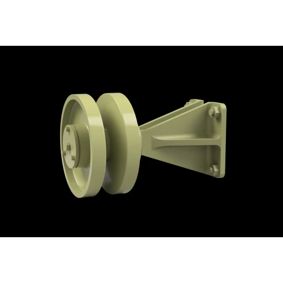 Panzer Art Re35-779 1/35 Welded Support With Return Rollers For Pz.kpfw Iv No3