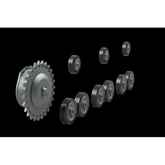 Panzer Art Re35-786 1/35 Pz.kpfw Llb / C Wheels Set Accessories Kit