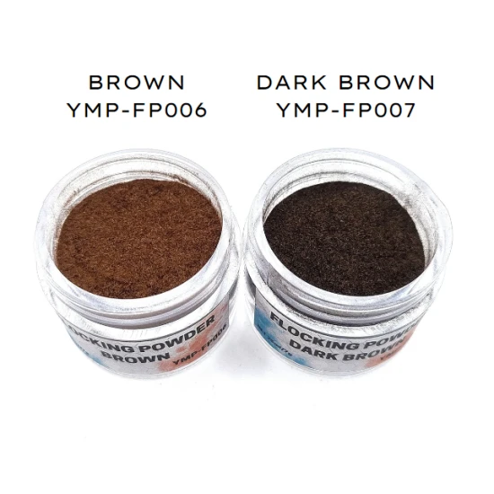 Yamamoto Ymp-fp007 Hi-quality Flocking Powder Dark Brown 25ml