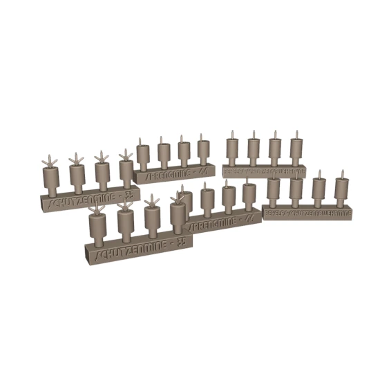 Yamamoto Ymp3509 1/35 German Anti-personnel Mines Diorama Set 1