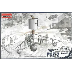 Roden 008 1/72 Pkz-2 Austro-hungarian Helicopter 1918 Wwi Plasticmodel Kit