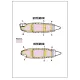 Ask M48001 1/48 Painting Mask For Su-27k Sea Flanker / Su-33 Flanker D Minibase