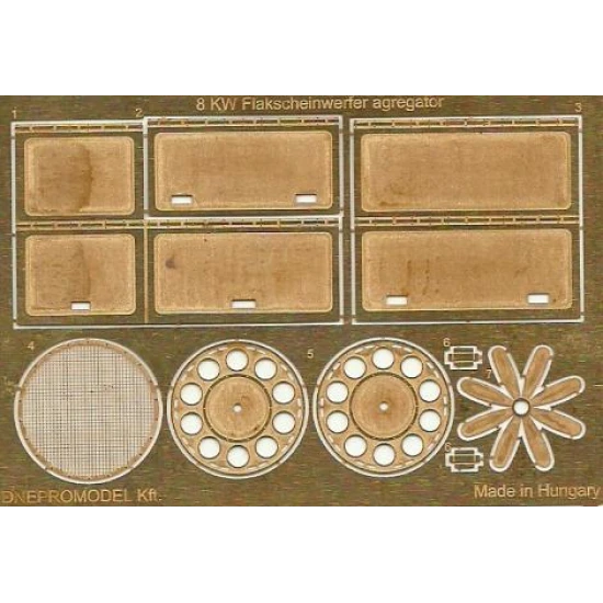Dnepro Model 1640 1/16 8 Kw Flakscheinwerfer Aggregator Wwii