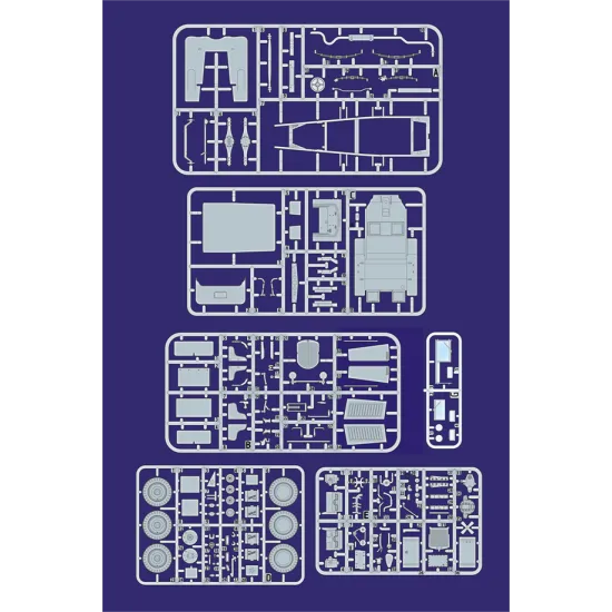 Roden 825 1/35 Horch V8 Type 830r Kubelwagen Ww 2 German Car Plastic Model Kit