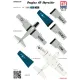 Cta Models 068 1/72 Decal For Douglas Ad Skyraider Usmc/Usn 5 Markings