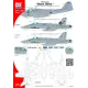 Cta Models 074 1/72 Decal Cvw-5 During Desert Storm Ea-6b 1 E-2c 1 Sh-3h 1 A-6e 2 F/A-18a 3