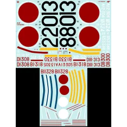 Cta Models 064 1/35 Decal Nakajima B5n2 11 Markings, January 1941 October 1945