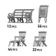 Ion Models Cv200-002 1/200 Titanic Furniture Set 3d Printed Kit