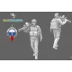 Black Snake Sas-07 1/35 1er Rpima French Sas Resin Figure Kit