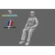 Black Snake Fr-02 1/35 French Soldier Flight Commander Resin Figure Kit