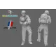 Black Snake Fr-03 1/35 French Soldier Gunner Resin Figure Kit