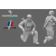 Black Snake Fr-05 1/35 French Soldier Artilleryman Resin Figure Kit