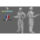 Black Snake Fr-06 1/35 French Soldier Firing Leader Resin Figure Kit