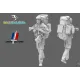 Black Snake Fr-08 1/35 French Soldier Optic Eryx Resin Figure Kit
