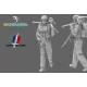 Black Snake Fr-13 1/35 French Soldier Tripod And Replacement Magnum 58 Cannon Resin Figure Kit