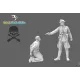 Black Snake Waffen-08-09 1/35 German Waffen Soldier Execution Set Resin Figure