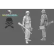 Black Snake Waffen-11 1/35 German Waffen Soldier Resin Figure