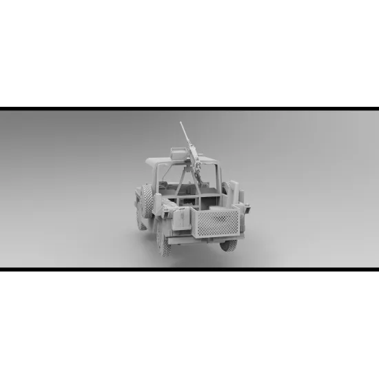 Black Snake P4 1/35 P4 Patsas Of The French Special Forces Resin Kit