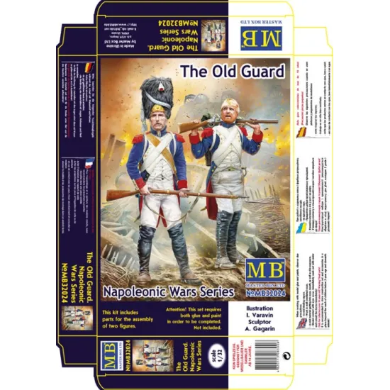 Master Box 32024 1/32 Napoleonic Wars Era The Old Guard Plastic Model Kit