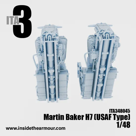 Inside The Armor Ita348045 1/48 Martin Baker H7 Seats For Usn Phantoms 2x Seats